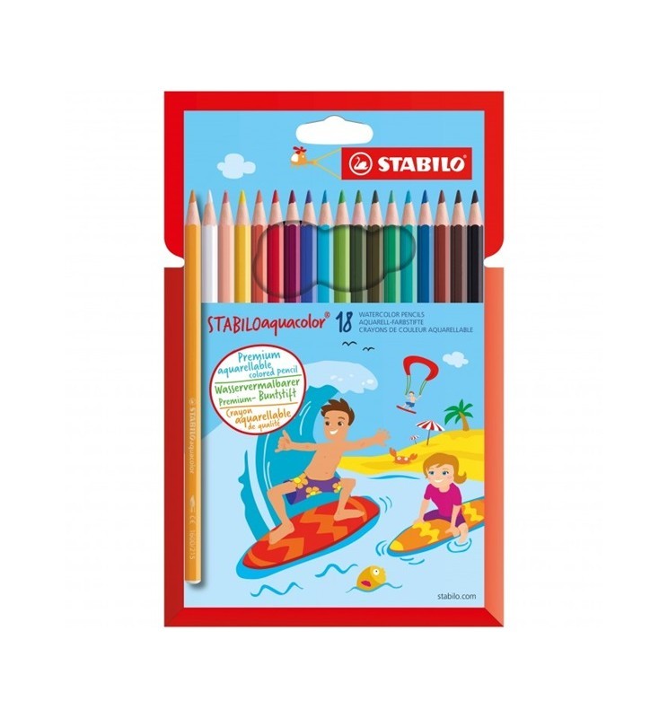 PASTELLI AQUACOLOR DA 24 CARTONE