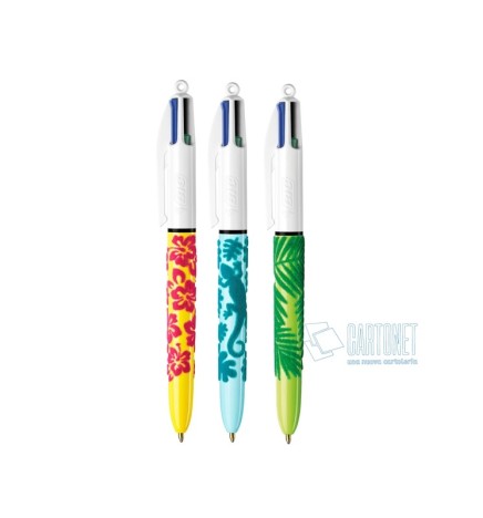 PENNA 4 COLORI VELOURS BIC