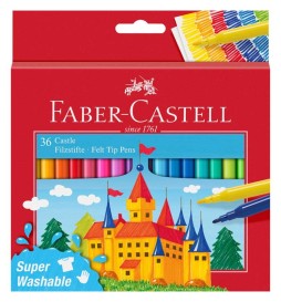 Pennarelli SUPERLAVABILI da 36 Faber-Castell