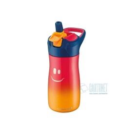 BORRACCIA ACCIAIO INOX 430 ML ROSA MAPED