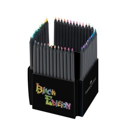Pastelli Black Edition 50pz con astuccio portamatite Faber-Castell