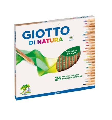 PASTELLI DI NATURA DA 24 GIOTTO    GIOTTO DI NATURA