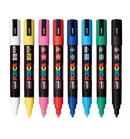 MARKER UNIPOSCA MEDIO PC5M UNI MITSUBISHI