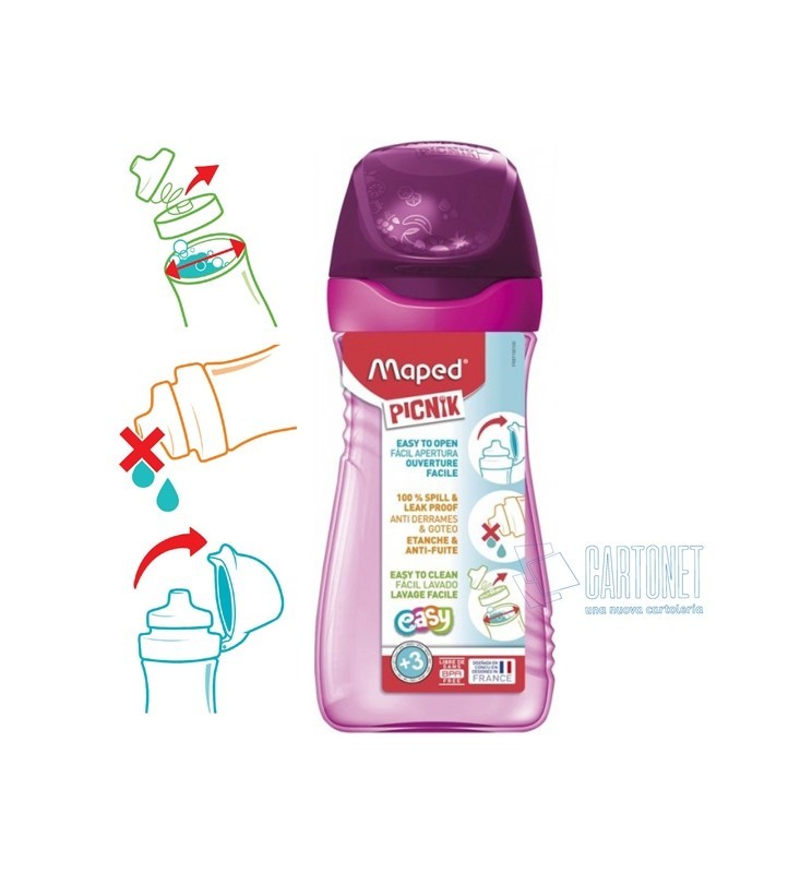 Borraccia Origins  430ml rosa