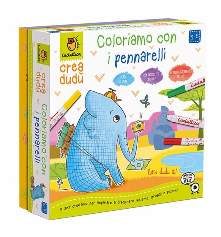 CREA DUDU - COLORIAMO CON I PENNARELLI
