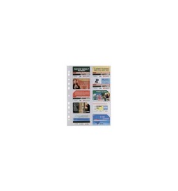 BUSTE FORATE PORTACARDS A4 PZ.10   10 POSTI