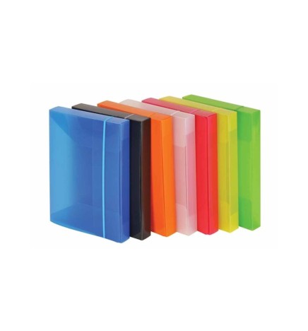 PROGETTO PPL C/EL CM.25X33X3,7 TQ  CARTELLA CON ELASTICO IN PPL