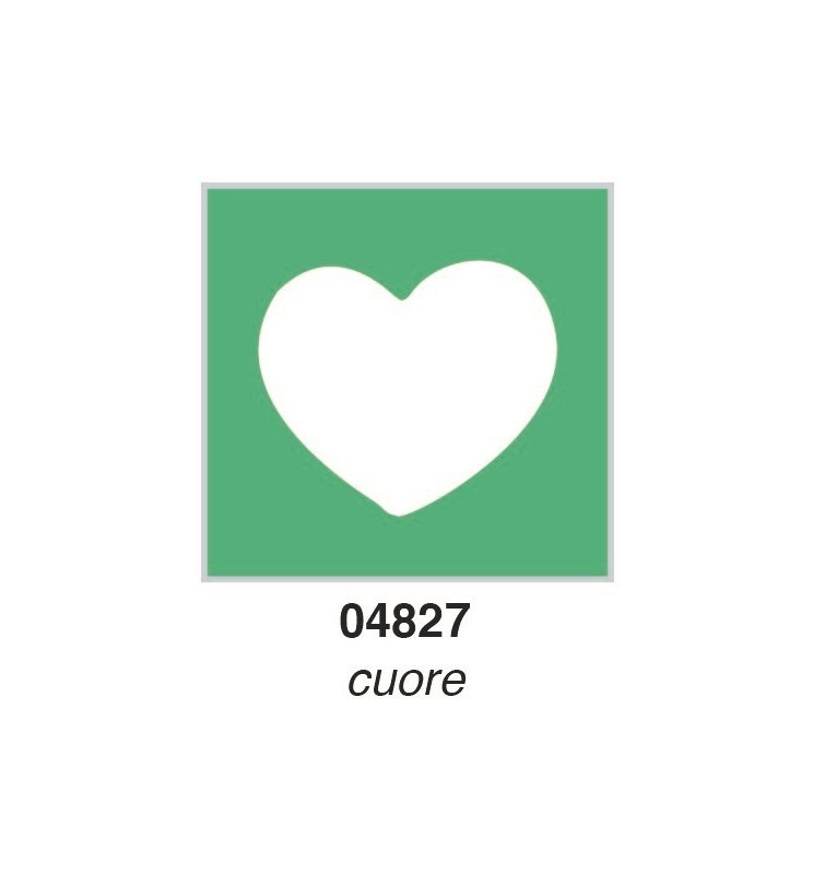 FUSTELLA MAXI MM.25 CUORE