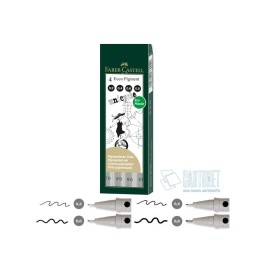 Ecco Pigment nero set 4pz          0.2-0.4-0.6-0.8