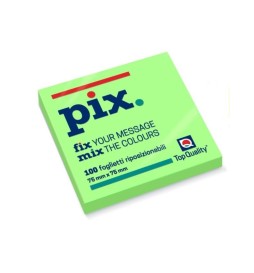 PIX TOP 76X76 PZ.6 TQ FLUO         post-it TOP QUALITY