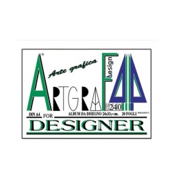 BLOCCO AF4 50X70 240g 10F LISCO    fogli mobili