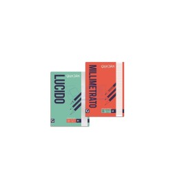 BLOCCO MILLIMETRATO 23X33 F.10     CARTA MILLIMETRATA