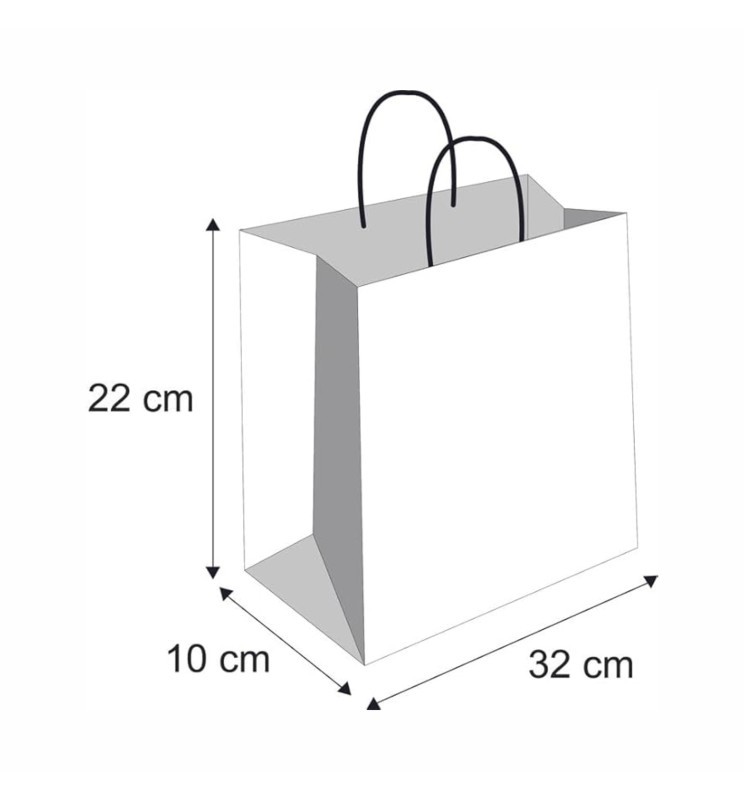 BUSTA MANICO T.UNITA 22X32X10      SHOPPER BUSTE REGALO