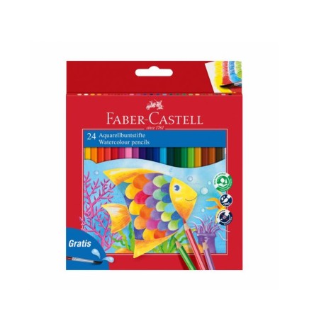 Pastelli acquerellabili da 24 faber