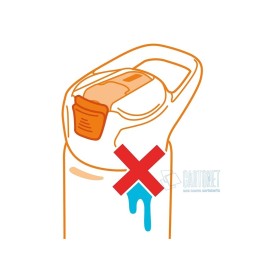 BORRACCIA ACCIAIO INOX 580 ML ROSA MAPED