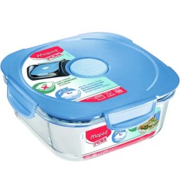 Lunch box concept adult vetro blu