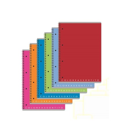 MAXI SPIRALATO C/FORI 60f 90g CXU  COLORXYOU TOP QUALITY