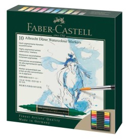 Marker acquerellabile A.Durer 10pz Faber-Castell