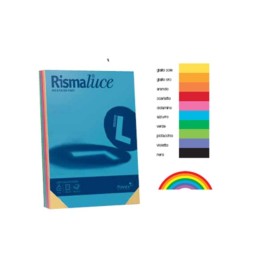 CARTA COLORATA FORTE A4 90G 300F    ASSORTITA RISMALUCE FAVINI