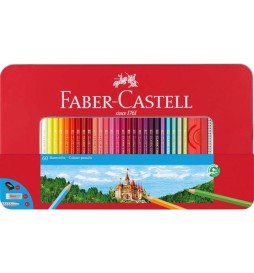 Pastelli Castello da 60 sc.metallo Faber Castell