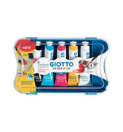 TEMPERA T.7 5pz 21ml GIOTTO        CF PLASTICA