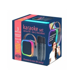 KARAOKE SET con 2 microfoni