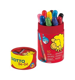 PASTELLI BE-Bé Super matitoni 10 colori in barattolo