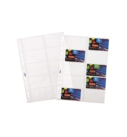 BUSTE FORATE PORTACARDS A4 PZ.10   10 POSTI