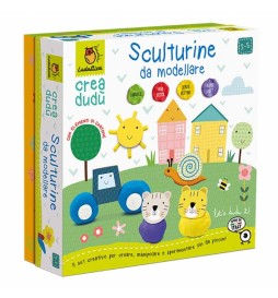 CREA DUDU - SCULTURINE DI PASTA DA MODELLARE