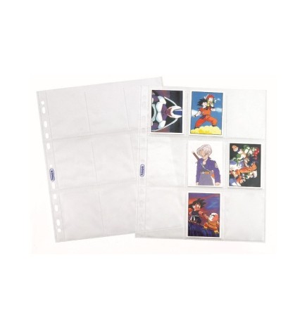 BUSTE FORATE A4 9 POSTI PZ.10      BUSTE FORATE PORTA FIGURINE