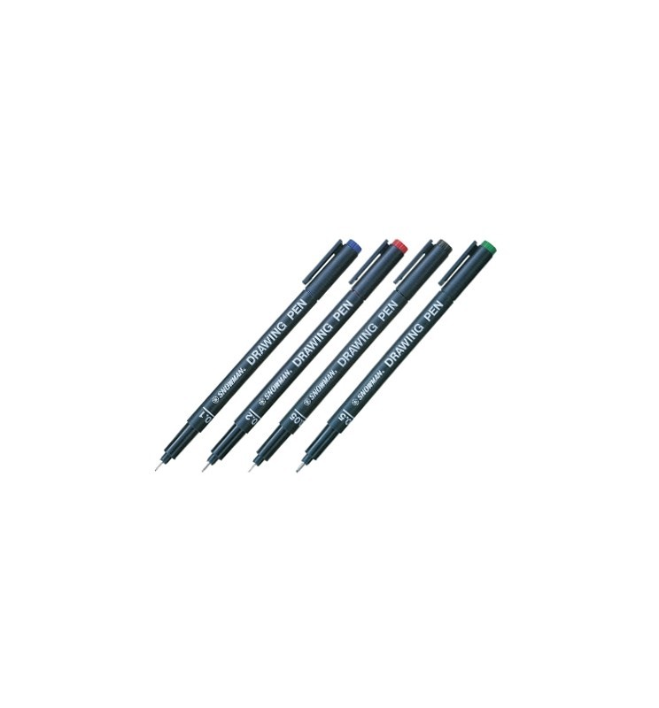 Penna a china BLU SNOWMAN Penna a china BLU SNOWMAN