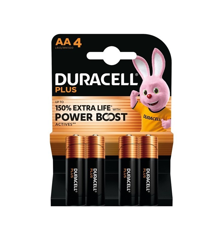 PILE DURACELL STILO AA 4pz POWERBOO PILE DURACELL STILO AA 4pz POWERBOO