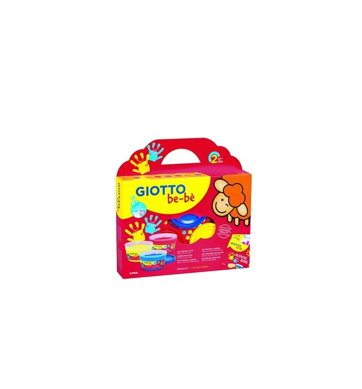 COLORI A DITA Giotto Be-bè 3x100ml COLORI A DITA Giotto Be-bè 3x100ml