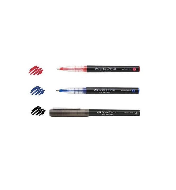 Penna Roller Free Ink Broad 1.5 mm Penna Roller Free Ink Broad 1.5 mm
