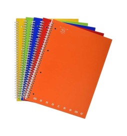 MAXI SPIRALATO MONOCROMO C/FORI