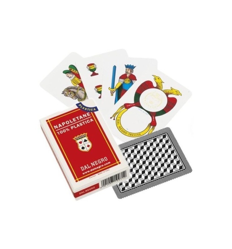 CARTE NAPOLETANE PLASTICA DAL NEGR