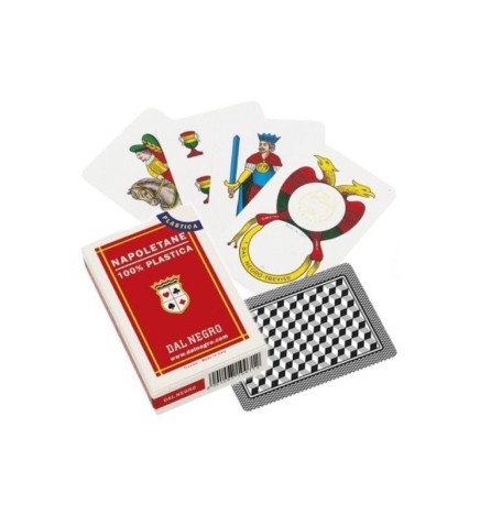 CARTE NAPOLETANE PLASTICA DAL NEGR
