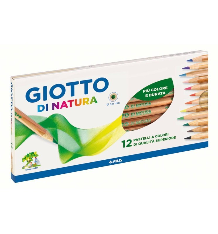 PASTELLI DI NATURA DA 12 GIOTTO    GIOTTO DI NATURA
