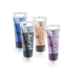 ACRYL 75ml ACRILICO FINE METAL     PRIMO