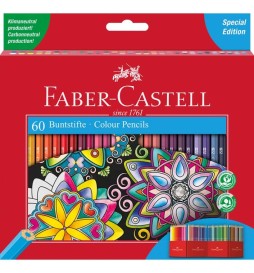 Pastelli colorati 60 colori Faber