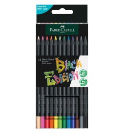 Pastelli Black Edition 12pz        Faber-Castell