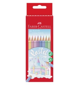 Pastelli 10 colori pastello Faber-Castell