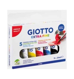 TEMPERA T.7BOX 5 GIOTTO CF CARTONE 21ml
