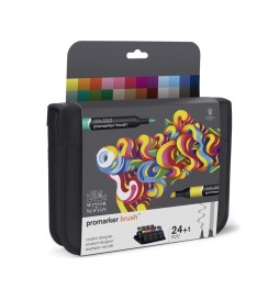 PROMARKER BRUSH STUD ASTUCCIO 24pz WINSOR E NEWTON
