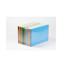 BIGLIETTI E BUSTA COLOR 7X11 100pz ASS