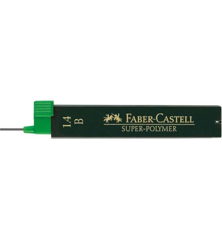 MINE SUPER-POLYMER 1,4 B 6pz FABER-CASTELL