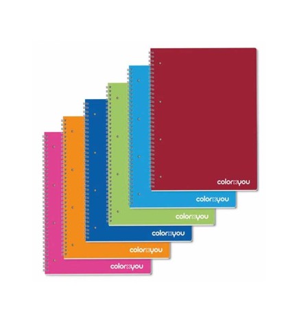 MAXI SPIRALATO C/FORI 60f 90g CXU  COLORXYOU TOP QUALITY