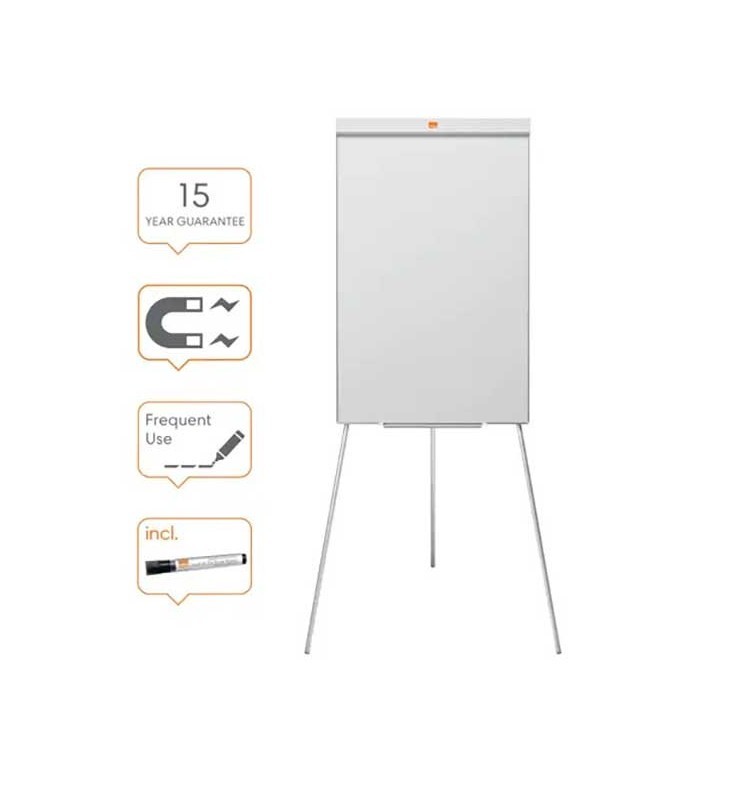 LAVAGNA PORTABLOCCO MAGNETICA NOBO 70X100 A CAVALLETTO