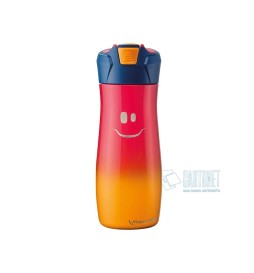 BORRACCIA ACCIAIO INOX 580 ML ROSA MAPED