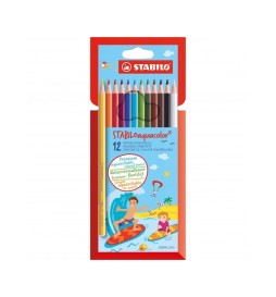 PASTELLI AQUACOLOR DA 12 CARTONE